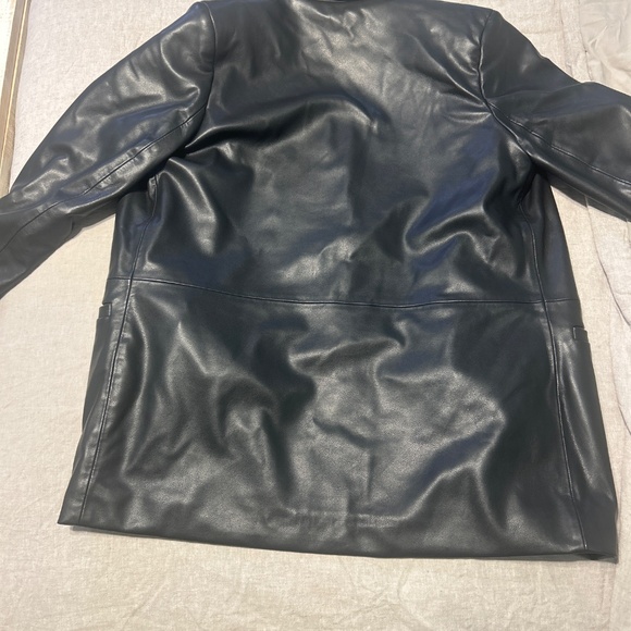 Leather Abercrombie Jacket Blazer - Picture 3 of 3